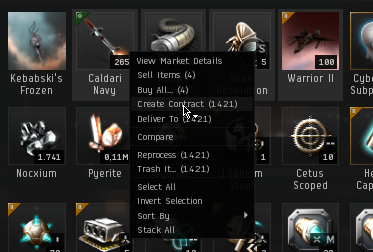 Step 1 - Select Items